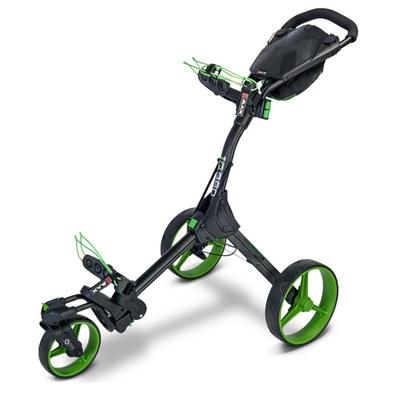 Big Max IQ 360 Golf Push Trolley - Black/Lime