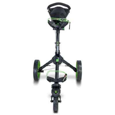 Big Max IQ 360 Golf Push Trolley - Black/Lime