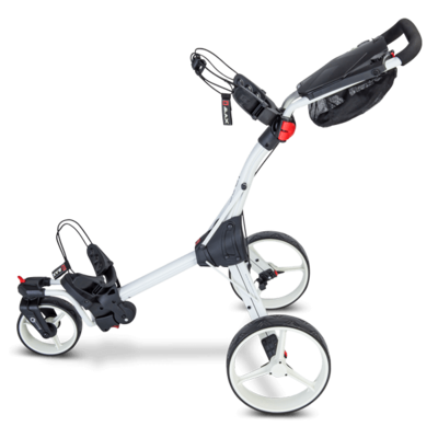 Big Max IQ 360 Golf Push Trolley - White - thumbnail image 3