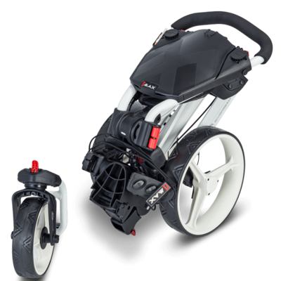 Big Max IQ 360 Golf Push Trolley - White - thumbnail image 6