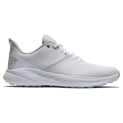 FootJoy Flex Golf Shoes - White/Grey - thumbnail image 1