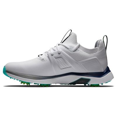 FootJoy Hyperflex Carbon Golf Shoes - White/Charcoal/Teal - thumbnail image 2