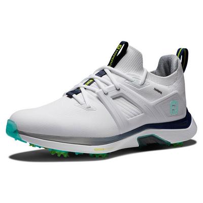 FootJoy Hyperflex Carbon Golf Shoes - White/Charcoal/Teal - thumbnail image 5