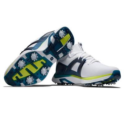 FootJoy Hyperflex Golf Shoes - White/Lime/Navy - thumbnail image 4