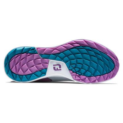 FootJoy Performa Womens Golf Shoes - Grey/White/Purple - thumbnail image 6