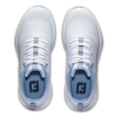 FootJoy Performa Womens Golf Shoes - White/Blue - thumbnail image 7