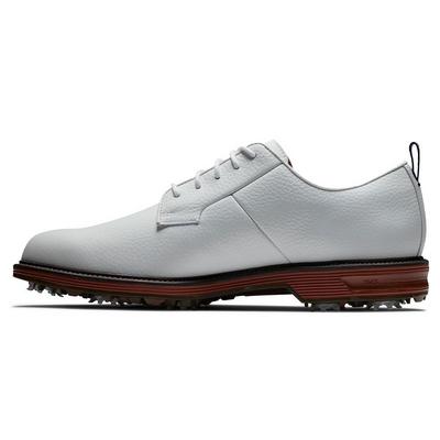 FootJoy Premiere Series Field Golf Shoes - White/Brick - thumbnail image 2