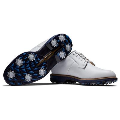 FootJoy Premiere Series Field Golf Shoes - White/Navy - thumbnail image 4
