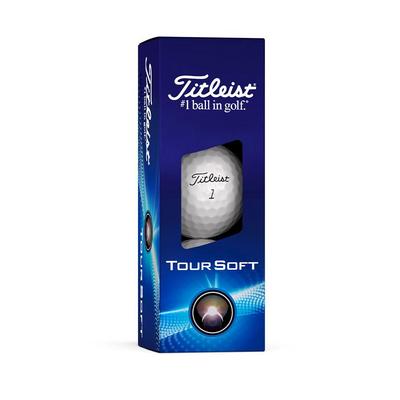 Titleist Tour Soft Golf Balls 2024 - White - thumbnail image 3