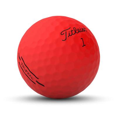 Titleist TruFeel Golf Balls - Red - thumbnail image 4