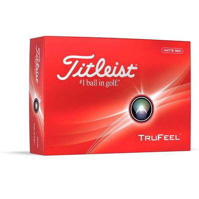 Titleist TruFeel Golf Balls - Red