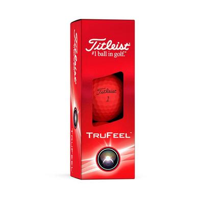 Titleist TruFeel Golf Balls 2024 - Red - thumbnail image 3