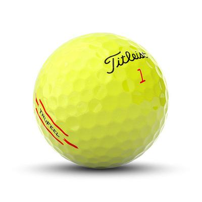Titleist TruFeel Golf Balls 2024 - Yellow