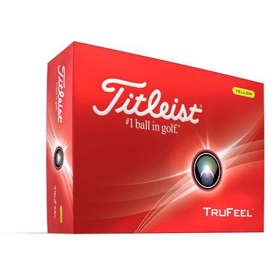 Titleist TruFeel Golf Balls - Yellow - thumbnail image 2