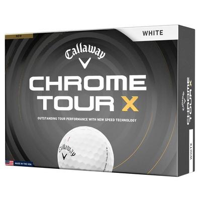 Callaway Chrome Tour X 26 Golf Balls - White