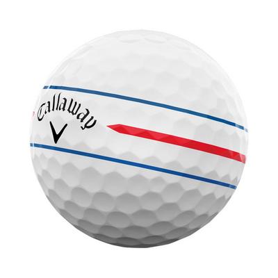 Callaway Chrome Soft 360 Triple Track Golf Balls - White - thumbnail image 2