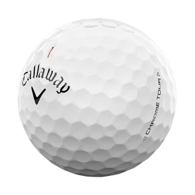 Callaway Chrome Tour Golf Balls - White - thumbnail image 2