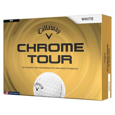 Callaway Chrome Tour 26 Golf Balls - White