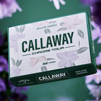 Callaway Limited Edition Chrome Tour Major Series Golf Balls - April Major - thumbnail image 6