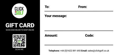 Click Golf Gift Voucher - thumbnail image 3