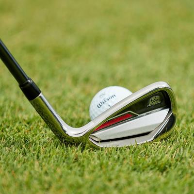 Wilson Dynapower Golf Irons - Graphite Lifestyle 2 Thumbnail | Click Golf - thumbnail image 8