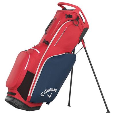 Callaway Fairway 14 HD Waterproof Golf Stand Bag - Red/White/Navy