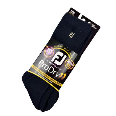 FootJoy ProDry Crew Golf Socks 2-Pair Pack - Navy - thumbnail image 2