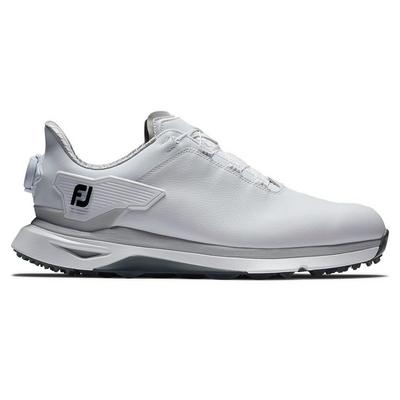 FootJoy Pro SLX BOA Golf Shoes - White/Grey - thumbnail image 1