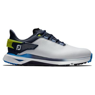 FootJoy Pro SLX Golf Shoes - White/Navy/Blue