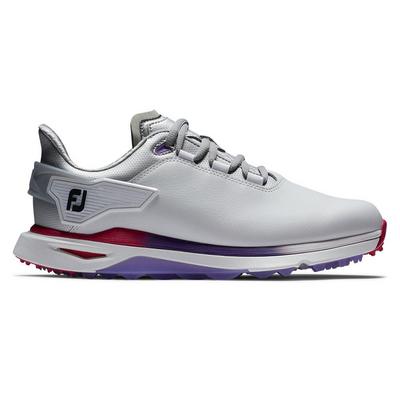 FootJoy Pro SLX Womens Golf Shoes - White/Silver/Multi - thumbnail image 1