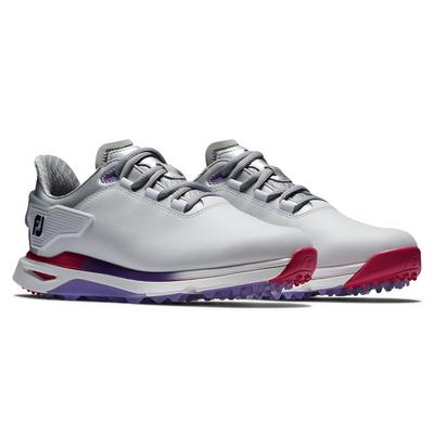 FootJoy Pro SLX Womens Golf Shoes - White/Silver/Multi - thumbnail image 4