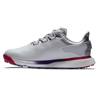 FootJoy Pro SLX Womens Golf Shoes - White/Silver/Multi - thumbnail image 2