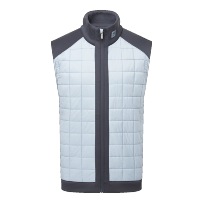 FootJoy ThermoSeries Lightweight Insulated Golf Vest - Charcoal/Grey