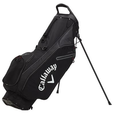Callaway Hyperlite Zero Double Strap Golf Stand Bag - Black/Charcoal/White