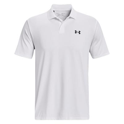 Under Armour Performance 3.0 Golf Polo Shirt - White - thumbnail image 1