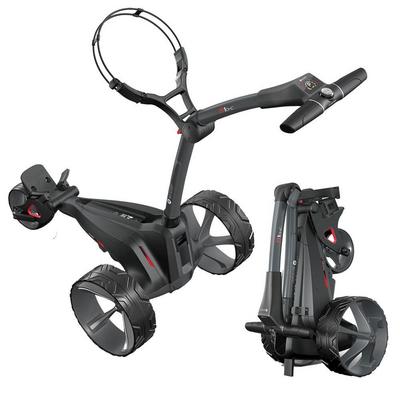 Motocaddy M1 DHC Graphite Electric Golf Trolley - Standard Lithium - thumbnail image 1