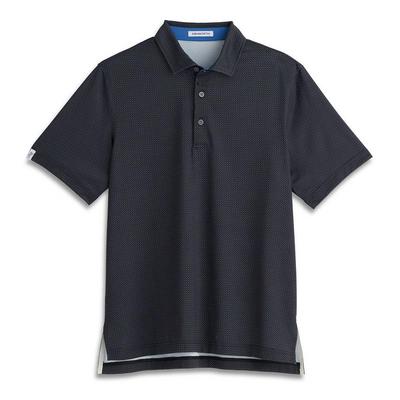 Ashworth Micro Dot Golf Polo - Black - thumbnail image 1