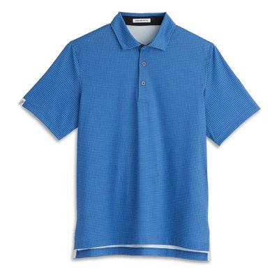 Ashworth Micro Dot Golf Polo - Cobalt - thumbnail image 1
