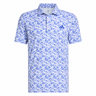 adidas Ultimate Featherweight Golf Polo Shirt - Dual Indigo - thumbnail image 1