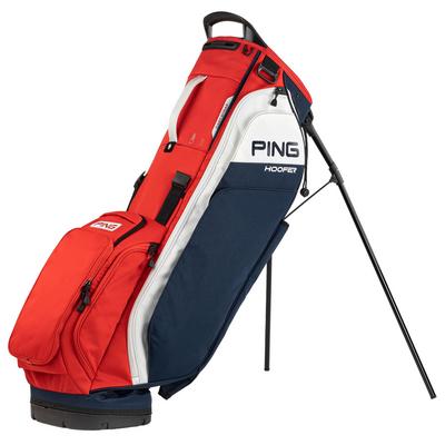 Ping Hoofer 231 Golf Stand Bag - Navy/Red/White - thumbnail image 1