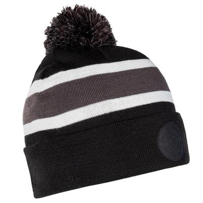 Galvin Green Leighton INTERFACE-1 Golf Bobble Hat - Black/Forged Iron - thumbnail image 1