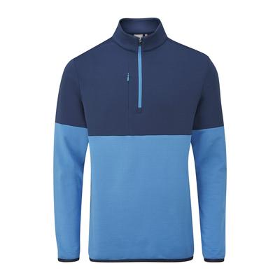 Ping Nexus Half Zip Golf Midlayer Fleece - Danube/Oxford Blue - thumbnail image 1