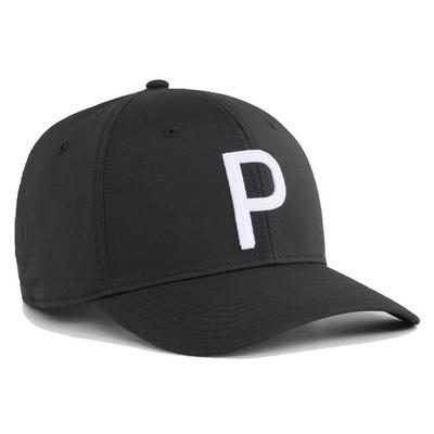 Puma Heritage P Tech Golf Cap - Puma Black