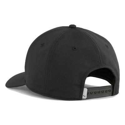 Puma Heritage P Tech Golf Cap - Puma Black - thumbnail image 2