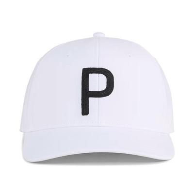 Puma Heritage P Tech Golf Cap - White Glow - thumbnail image 3