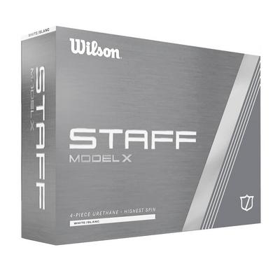 Wilson Staff Model X Golf Balls - White - thumbnail image 1