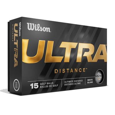 Wilson Ultra Golf Balls 15-Ball Pack - White