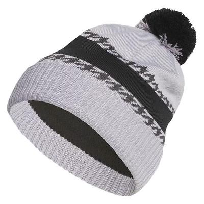 adidas Cold.Rdy Pom Golf Beanie Hat - Grey - thumbnail image 1