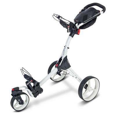 Big Max IQ 360 Golf Push Trolley - White - thumbnail image 1