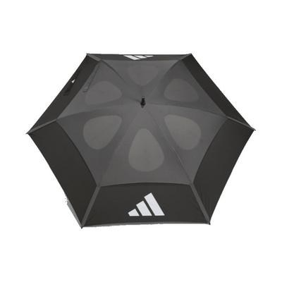 adidas Double Canopy Golf Umbrella - Black - thumbnail image 1